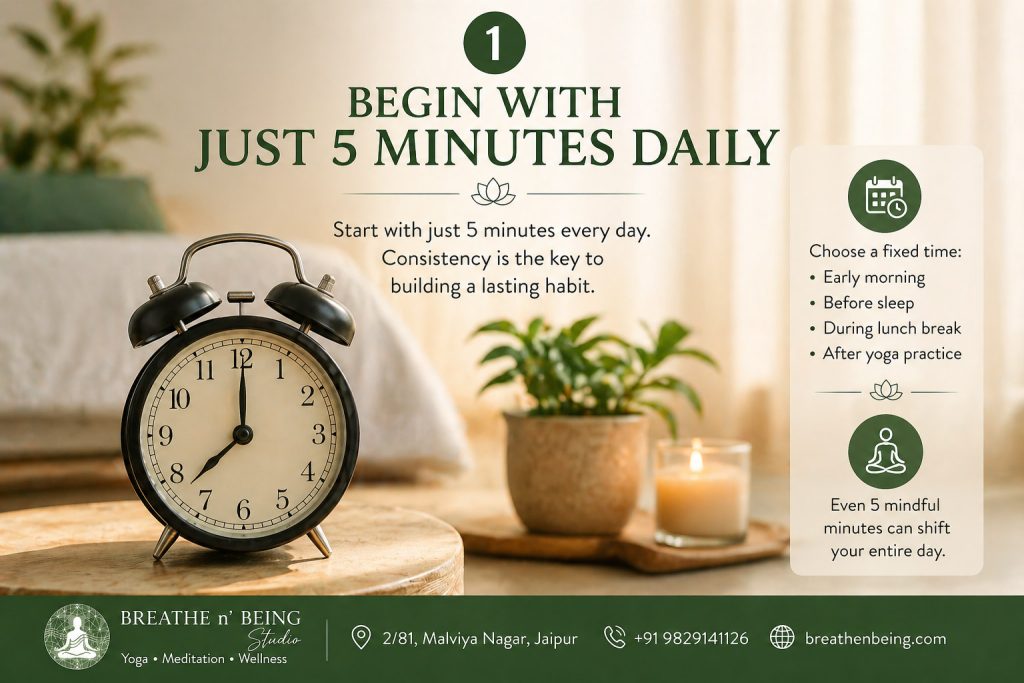 Meditation in 5 minutes